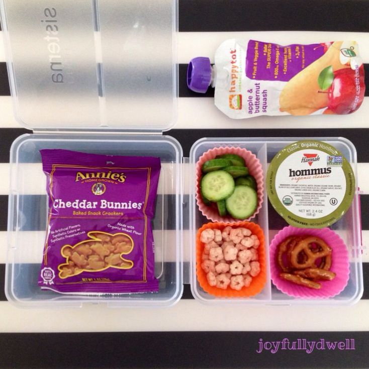 Healthy snacks for Tots on the&nbsp;go!