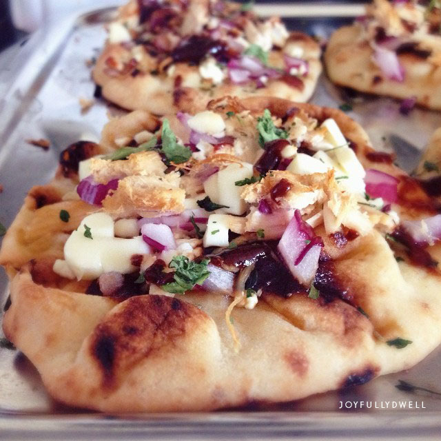 Individual BBQ Chicken&nbsp;Pizzas