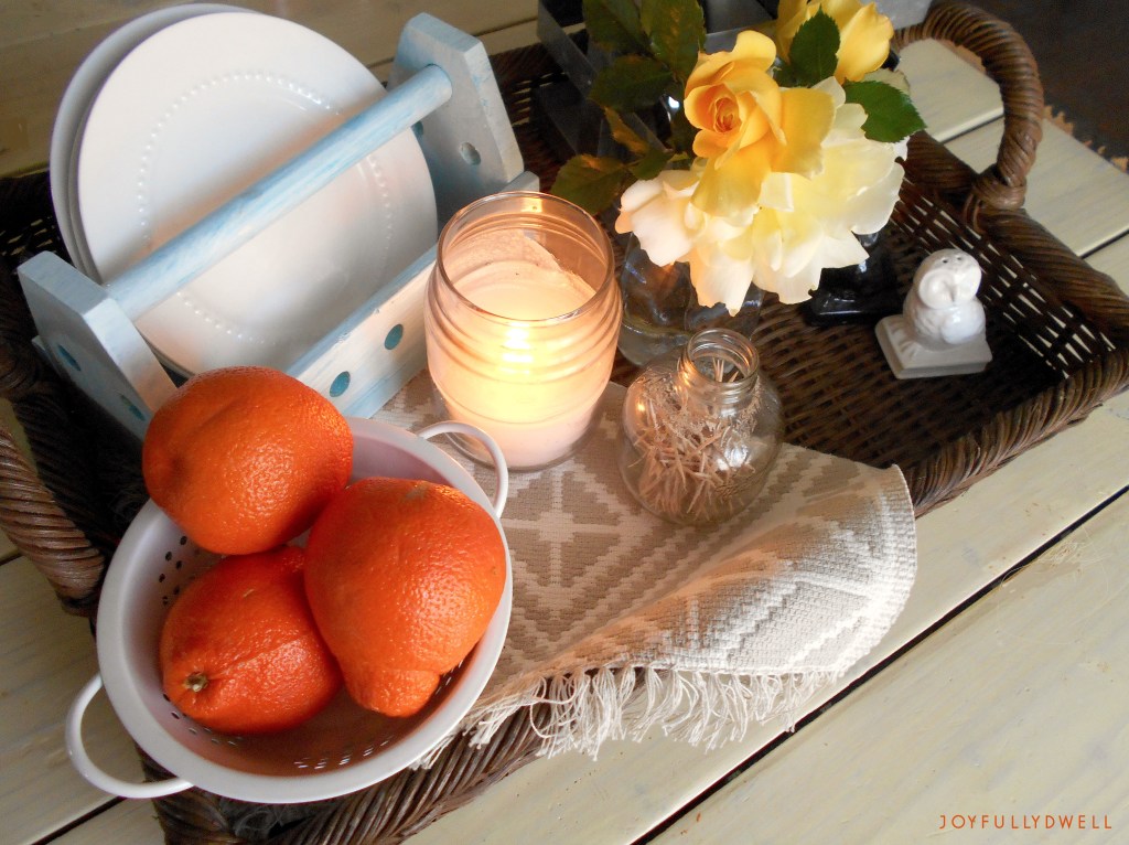 Spring Table Vignette