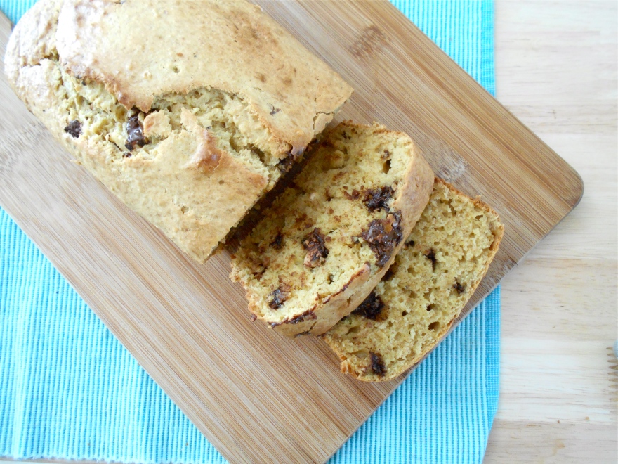 Super Moist Banana Bread With Chunks of Dark&nbsp;Chocolate