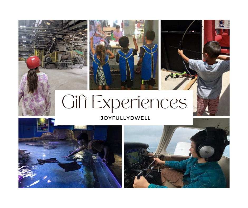 Experiences as Gifts