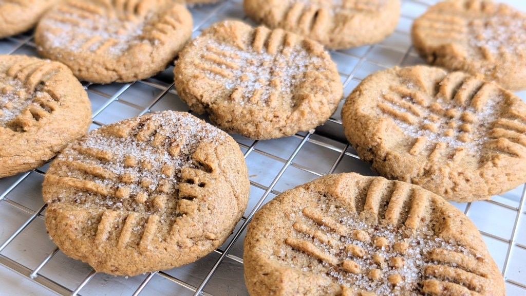 4 Ingredient PB&nbsp;Cookies